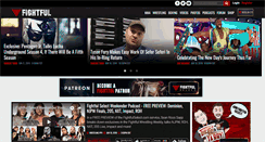 Desktop Screenshot of fightful.com